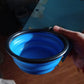 Foldable Silicone Pet Feed Bowl
