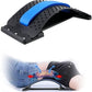 Multi-Level Back Stretcher Posture Corrector Device for Back Pain Relief with Back Support Mate Magic Back Stretching Massage (Blue)