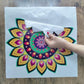 Diwali Rangoli Stickers Floral
