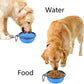 Foldable Silicone Pet Feed Bowl