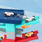 DIY Multilevel Racetrack Glider on Building Block Toys