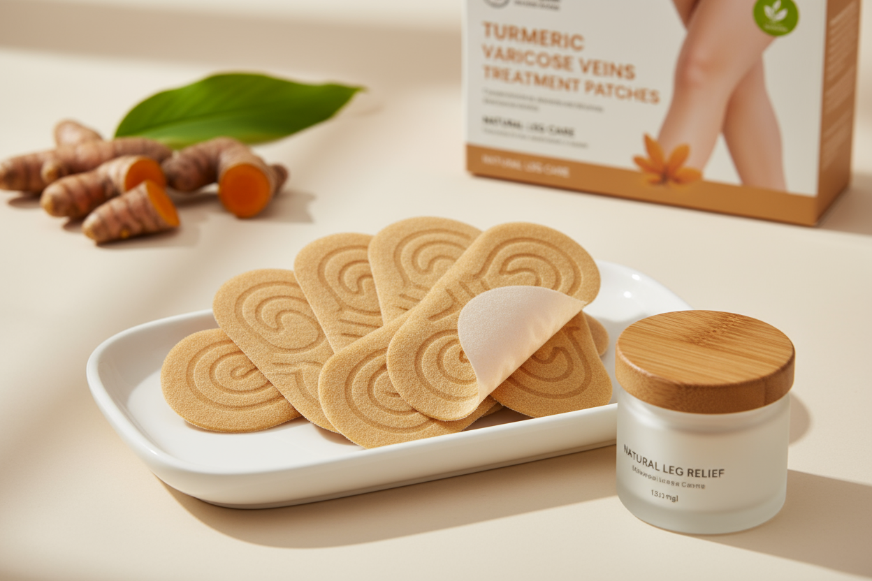 850x850 image for my Turmeric Varicose Veins Treatment for Legs Patch, Naturally Relieves Varicose Veins in Legs and Spiders product 