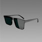 Polarized Retro Square Sunglasses